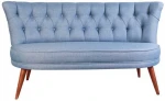 Kalune Design 2 vietų sofa Richland Loveseat - Indigo Mėlyna