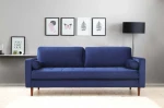 Kalune Design 3 vietų sofa Rome - Navy Mėlyna