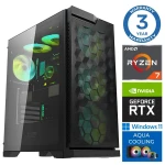 Intop Aqua Ryzen 7 7700X 16GB DDR5 2TB SSD M.2 NVME RTX3060 12GB WIN11