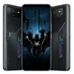 Asus ROG Phone 6 BATMAN Edition Night Juodas, 6,78", AMOLED, 1080 x 2448 pikseliai, MediaTek, Dimensity 9000+ (4nm), vidinė RAM 12 GB, 256 GB, Dvi SIM, Nano-SIM, 3G, 4G, 5G kamera 50+13+5 MP, antrinė kamera 12 MP, Android 12, 6000 mAh