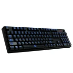 Klaviatūra Thermaltake eSports Poseidon KB-PIZ-KLBLUS-01 (mechaninė, USB 2.0, (US), juodos spalvos