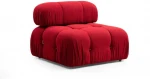 Hanah Home 1 vietos sofa Bubble O1 - Raudona