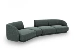 Modulinė sofa Micadoni Miley, žalia