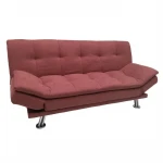 Sofa Home4You Roxy, 189x88x91 cm, rožinė