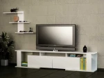 TV staliukas Kalune Design Televizijos vienetas Game - Baltas