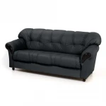 Sofa Rosa 3S N, juoda
