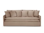 Sofa Micadoni Boho, 223x106x89 cm, ruda