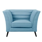 Sofa Armchair PIANO bluish žalias