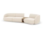 Modulinė sofa Micadoni Miley, smėlio spalvos