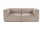 Dvivietė sofa Atelier Del Sofa Sora 2, smėlio spalvos