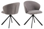 2-jų kėdžių komplektas Actona Pippa, pilkas