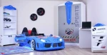 Kalune Design Mėlyna Automobilio lova Mnv3 - Mėlyna