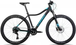 Dviratis Unibike Fusion Lady 29 2024 juodas-turquoise-17" (Dydis: 17")