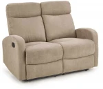 OSLO 2S sofa with recliner fucntion color: beige