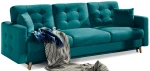 Sofa Asgard, 235x95x86 cm, žalia