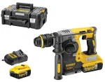 DEWALT GRĘŽIMO IR KEIČIMO PLAKTUKAS SDS-PLUS 18V 2.1J 2 x 5.0Ah XR LI-ION BRUSHLES TSTAK DCH273P2T