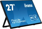 Nešiojamas monitorius iiYama ProLite T2755MSC-B1, 27", IPS, 1920 x 1080, 16:9, 400 cd/m², Touchscreen