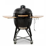 Keraminė kepsninė Kamado Bono Limited, 64cm, juoda