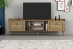 TV staliukas Kalune Design Televizoriaus stovas Rudy v2 - Walnut