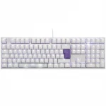 Mechaninė klaviatūra Ducky One 2 Baltas Edition, PBT, MX Raudona, DE išdėstymas