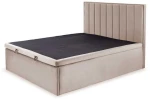 Lova ASENTO 160 bed, light beige ELEMENT#17