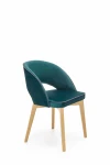 MARINO chair, color: velvet - MONOLITH 37 (dark žalias)