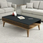 Kalune Design Kavos staliukas Milan - Walnut, Anthracite