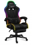 Žaidimų kėdė Huzaro Force 4.7 RGB, Juodos spalvos