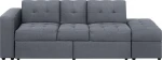 Shumee Sulankstoma sofa, tamsiai pilka FALSTER