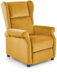 Fotelis AGUSTIN 2 recliner, color: mustard