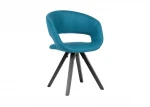 Valgomojo kėdė Retro, mėlyna