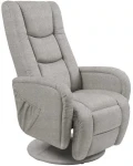 Fotelis PULSAR 2 recliner chair, color: pilkas