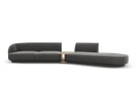 Modulinė sofa Micadoni Miley, pilka