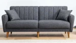 Kalune Design 3 vietų sofa-lova Aqua - Dark Pilkas