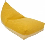 Bean bag LAMB BAG 130x80x20/70cm, yellow