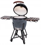 Kepsninė Kamado Euroliux E-18 BBQ, 121x65.5x108 cm, pilka