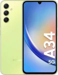 Išmanusis telefonas samsung galaxy a34 (a346b) 8/256gb 6,6" samoled 1080x2408 5000mah dual sim 5g lime