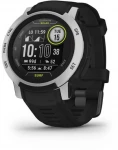 Išmanusis laikrodis Garmin Instinct 2 Solar Surf Edition,  Pilkos spalvos korpuso apvadas su juodos ''Bells Beach'' spalvos dirželiu