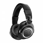 Audio-Technica ATH-M50xBT2 belaidės ausinės , Juodos spalvos