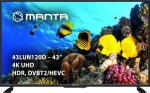 Televizorius Manta 43LUN120D LED 43'' 4K Ultra HD