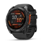 Garmin fēnix® 8 – 51mm AMOLED Slate Gray with Black Silicone Band