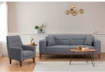 Sofa Hanah Home Sofos ir lovos komplektas Liones - Dark Pilkas