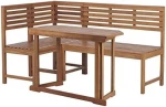 Lauko baldų komplektas Beliani Lumarko Balkono baldų rinkinys AcaciA wood TREIA!