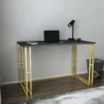 Kalune Design Darbo stalas Kane - Gold, Anthracite