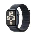 Apple Watch SE GPS 40mm Midnight Aluminium Case with Ink Sport Loop MXEA3ET/A