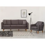 Sofa Kalune Design Sofos komplektas Sofia - Anthracite