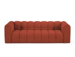 Sofa Micadoni Mellow, 247x106x75 cm, oranžinė