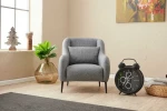 Hanah Home 1 vietos sofa Venus 1-Seat - Pilkas