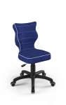 Ergonomiška vaikiška kėdė Petit AA4, mėlyna/balta