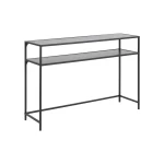 Console table SEAFORD 120x35xH79cm, juodas